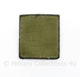 KL Nederlandse leger 41 MECHBRIG 41e Afdeling Veldartillerie borstembleem - met klittenband - 5 x 5 cm - origineel