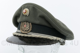Oostenrijke leger officiers pet met insigne - maat 55 - gedragen - origineel
