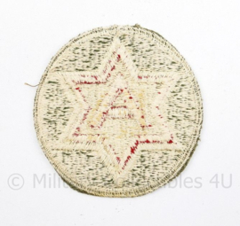 WO2 US embleem 6th Army - 7 x 7 cm -  origineel