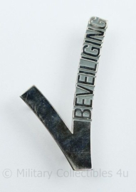 Beveiliging metalen V embleem - 5,5 x 5 cm - gebruikt - origineel