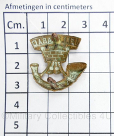 Wo2 Britse cap badge Somerset Light Infantry - 3 x 3 cm - origineel