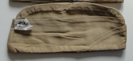 Overseas cap Garrison cap khaki  - size 6,5 - origineel WO2