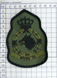 AMC Eindhoven Air Mobility Command embleem - klittenband - 8 x 12 cm -  origineel