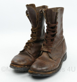 KL Nederlandse leger MVO Jump boots / para boots jumpboots - gedragen - maat 44 - oud model MVO M57 - origineel