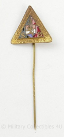WO2 NSB leden pin Draagteken 5 jaar  "Hou en Trou" - 2 x 2 cm - REPLICA
