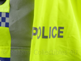 Britse Politie POLICE  jacket High Visibility - met reflecterende strepen - fluorgeel - meerdere maten - origineel