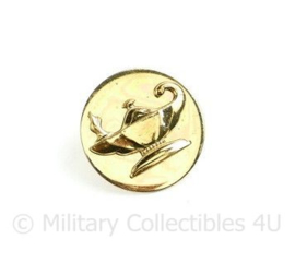 US Army enlisted collar disc JROTC Reserve Officers Training Corps - diameter 25,41 mm - origineel