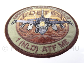 KLu Koninklijke Luchtmacht "Operation Inherent Resolve" -  met klittenband - diameter 10 cm