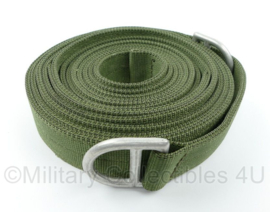 US Army Parachute strap groen - 500 x 4 cm - nieuw - origineel