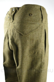 Canadese WO2 model battledress trouser - meerdere maten - origineel (jaren 50)