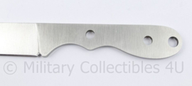 Knife blade Stainless - nieuwstaat - om zelf een mes te maken - lengte 15 cm - origineel