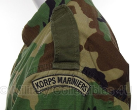 Korps Mariniers uniform - vorig model - gebruikt - Medium, Large of Extra Large - met straatnaam - origineel