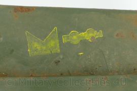 Munitiekist 200 cartridges 7.62 mm M13 schakelband munitie - 28 x 17½ x 10 cm - origineel