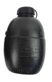 Britse leger veldfles zwart - 850 ml - origineel