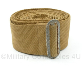 WO2 Britse khaki strap extra lang - 242 x 5 cm - origineel