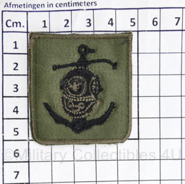 Defensie GVT brevet Duiker - 5 x 5 cm -  origineel