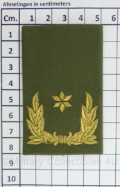 Defensie Brigadegeneraal epauletten - 8 x 5 cm - origineel