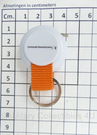 Commando Dienstencentra MRC Aardenburg Revalidatiecentrum sleutelhanger met meetlint - 6,5 x 4 cm - origineel