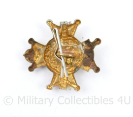 WO2 Britse cap badge Sherwood Derbyshire Foresters - 3,5 x 3 cm -  origineel