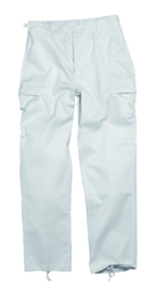 Marine broek wit met beenzakken - nieuw gemaakt - XL of 3XL