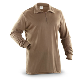 US Army Dik Hemd rolkraag KOUD weer Undershirt Cold Weather ECWCS ONGEDRAGEN  - Medium -  origineel