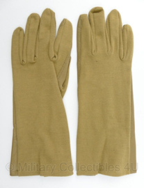 KLU Koninklijke Luchtmacht handschoenen Leder Nomex Desert - maat 9 - nieuw in verpakking - origineel