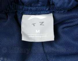 Defensie sportbroek Sportinstructeur Trainingsbroek- merk Li-ning - maat Small of Medium - gedragen - origineel