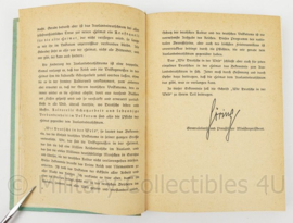WO2 1938 Duits NSDAP boek "Wir Deutsche in der Welt" - 15 x 2 x 21,5 cm - origineel