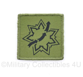 Defensie eenheid borst embleem DCPL Dienstencentrum Personeelslogistiek - met klittenband - 5,5 x 5 cm - origineel