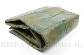 Defensie nieuwste model Luchtmatras zelfopblaasbaar self inflatable matras NFP mono groen met beschermhoes - 184 x 50 cm.  - origineel
