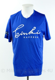 Korps Mariniers Roparun 2014 T-shirt met korte mouw - blauw - maat Large  - origineel