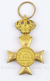 Belgische "Du Roi Albert les veterans 1909-1934" gouden medaille - Origineel