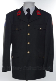 KL Nederlandse leger Natres Nationale Reserve DT2000 uniform jas, broek, overhemd en stropdas - maat 50 1/4 - origineel