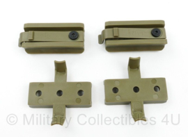 Defensie Galvion Doks Helm rail adapter set - nieuw - origineel
