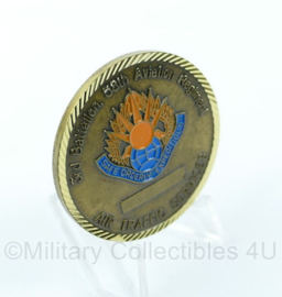 US Army Coin Commanders chip 3rd bataljon 58th Aviation regiment  - origineel