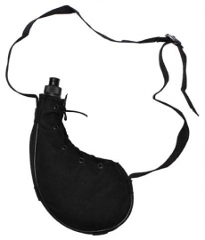 Bota antiek model veldfles 0,75 liter - zwart