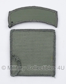 US Army Foliage patch met tab - 82nd Airborne Division - met klittenband - voor ACU camo uniform - origineel