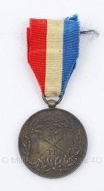 Franse antieke schietprijs medaille - Origineel