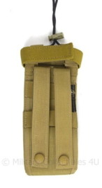KL Profile Equipment koppeltas voor portofoon of radio - Coyote - 20 x 5 x 4 cm - origineel