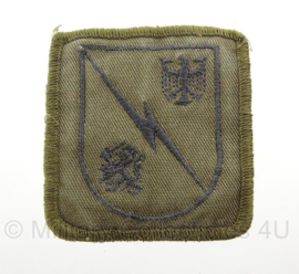 Command Support Brigade 1 GE/NL Corps eenheid borst embleem - met klittenband - origineel