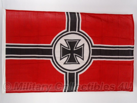 Reichskriegsflagge Oorlogsvlag  katoen - model zonder swastika - 90 x 150 cm