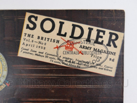 The British Army Magazine Soldier Vol 8 No 2 April 1952 -  Afkomstig uit de Nederlandse MVO bibliotheek - 30 x 22 cm - origineel