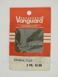 USAF PAAR US Airforce badges General Staff - in Vanguard verpakking - origineel