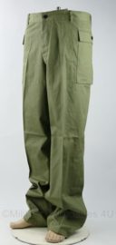 HBT trouser Herringbone twill - OD green No.3  - maat XL
