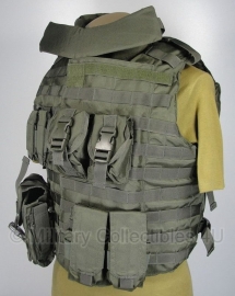 Modulair SWAT gevechtsvest set - Molle - INCLUSIEF tassen - groen