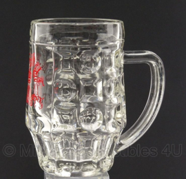 KL Nederlandse leger KMA bierglas 1975. afm 12 x 7 cm