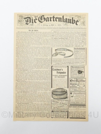 Duitse krant pagina Die Gartenlaube 1903 - 29,5 x 21 cm - origineel