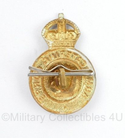 WO2 Britse cap badge Army Catering Corps  - Kings Crown - 3,5 x 2,5 cm -  origineel