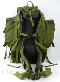 Zeldzame Defensie en Korps Mariniers Groene Lowe Alpine Saracen Groen rugzak 120 liter - 70 x 70 x 30 cm - origineel