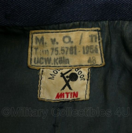 KLU Koninklijke Luchtmacht MVO mantel 1956 - maat 48 - gedragen - origineel